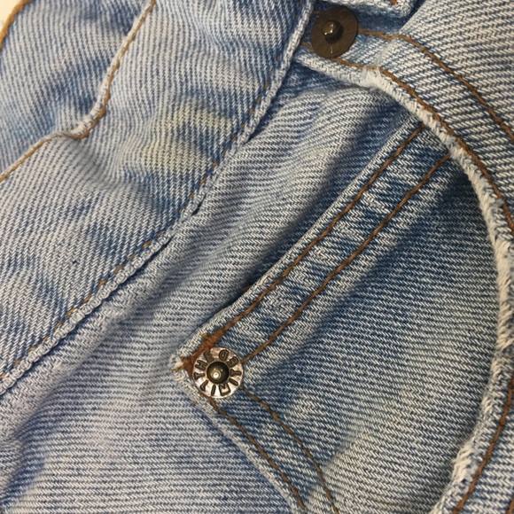 Vintage The Limited high waisted denim shorts - 8 - Picture 6 of 8